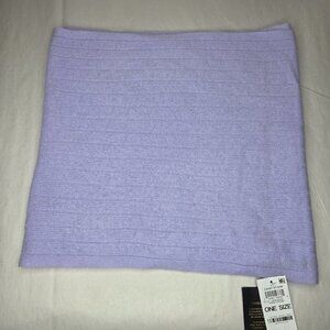 NWT Charter Club Women's Lavender Purple Cashmere Scarf OS